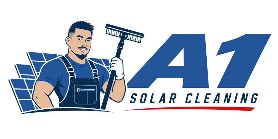 A1 Solar Cleaning logo, after