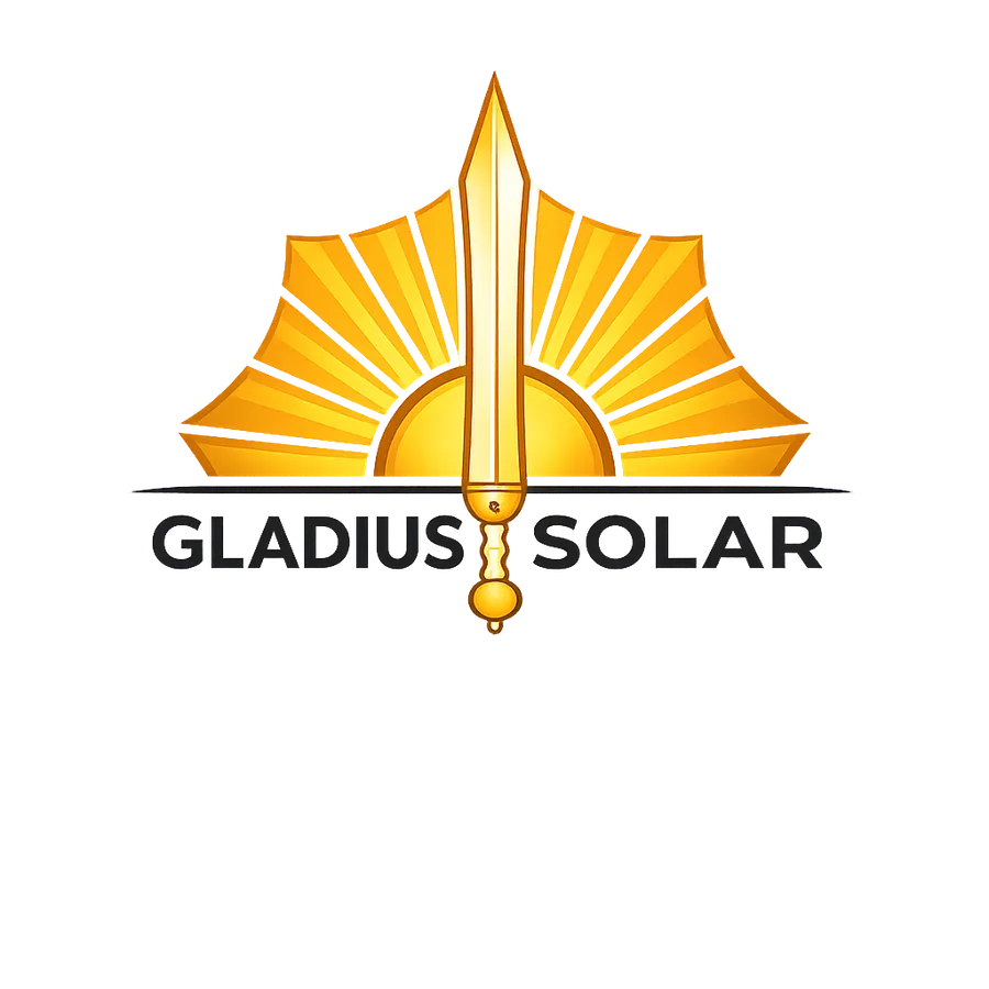Gladius Solar logo, after