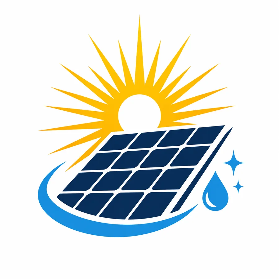 Solar Panel Cleaning Service Pros logo, after