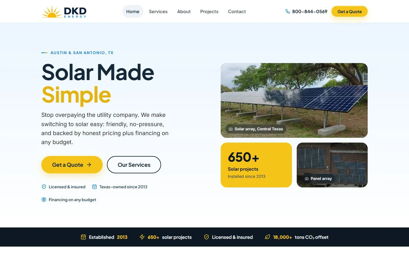 DKD Energy website