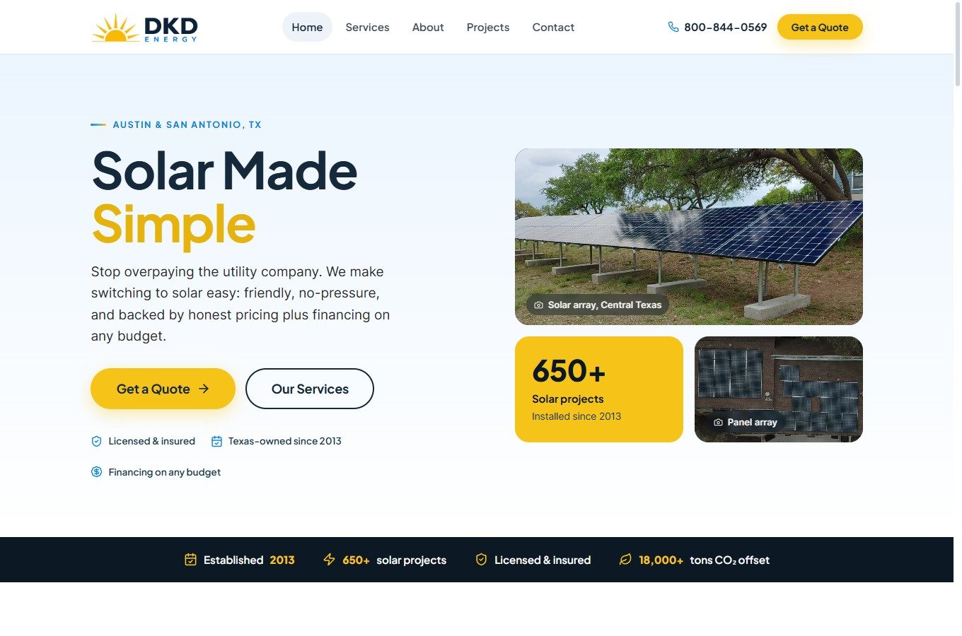 DKD Energy website