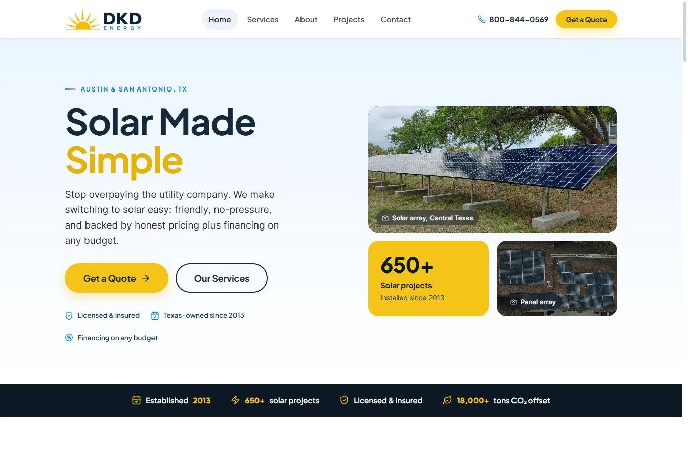 DKD Energy website